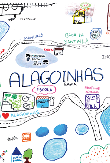 Mapa Alagoinhas E.M